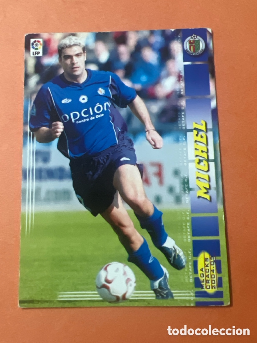 Cromos de f&uacute;tbol: C2968. Michel -- n&ordm; 144 -- Getafe -- 04/05 -- Megacracks -- MGK -- Panini