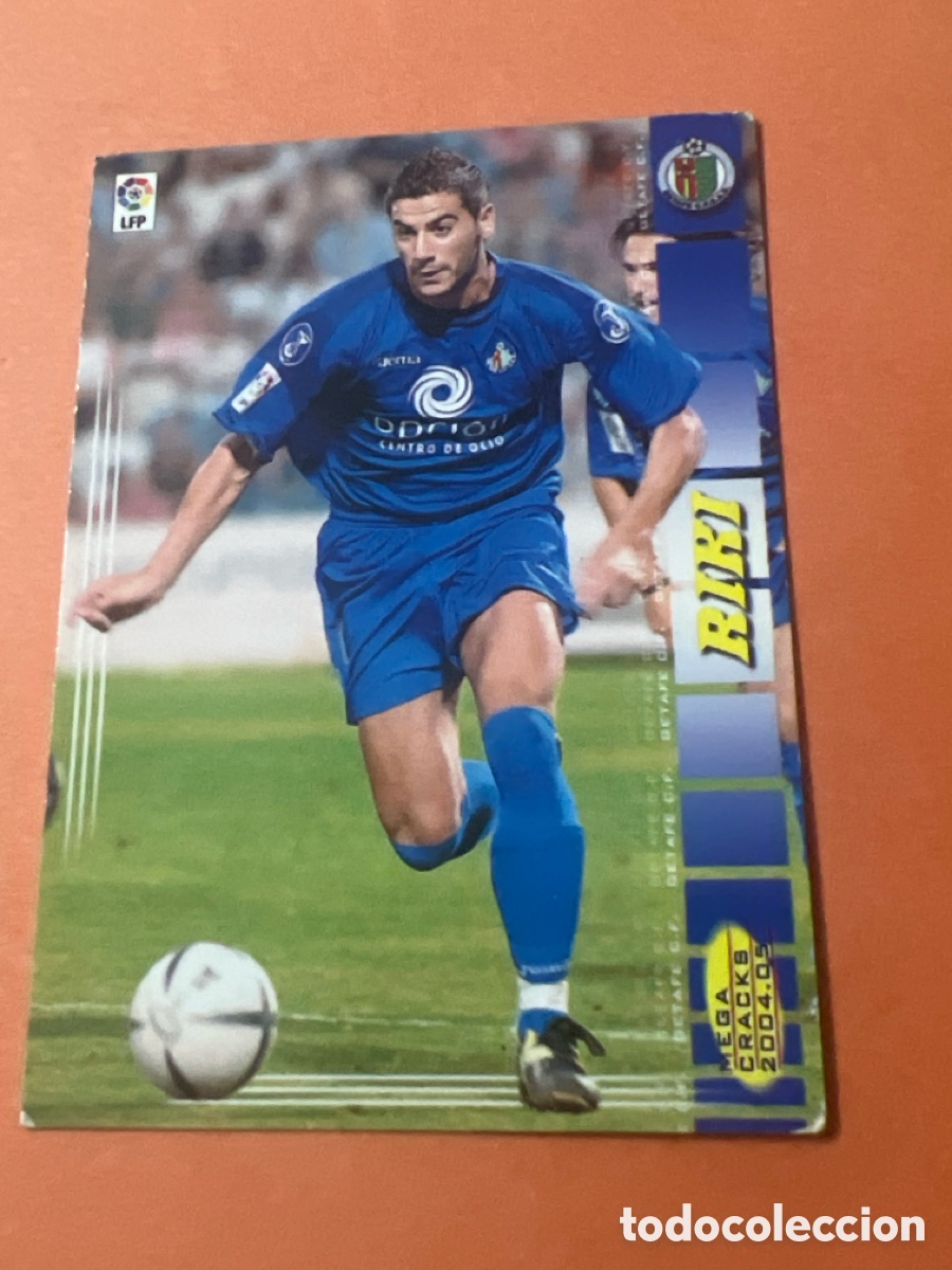 Cromos de f&uacute;tbol: C2970. RIKI 482 NUEVO FICHAJE GETAFE MEGACRACKS 2004 2005 PANINI