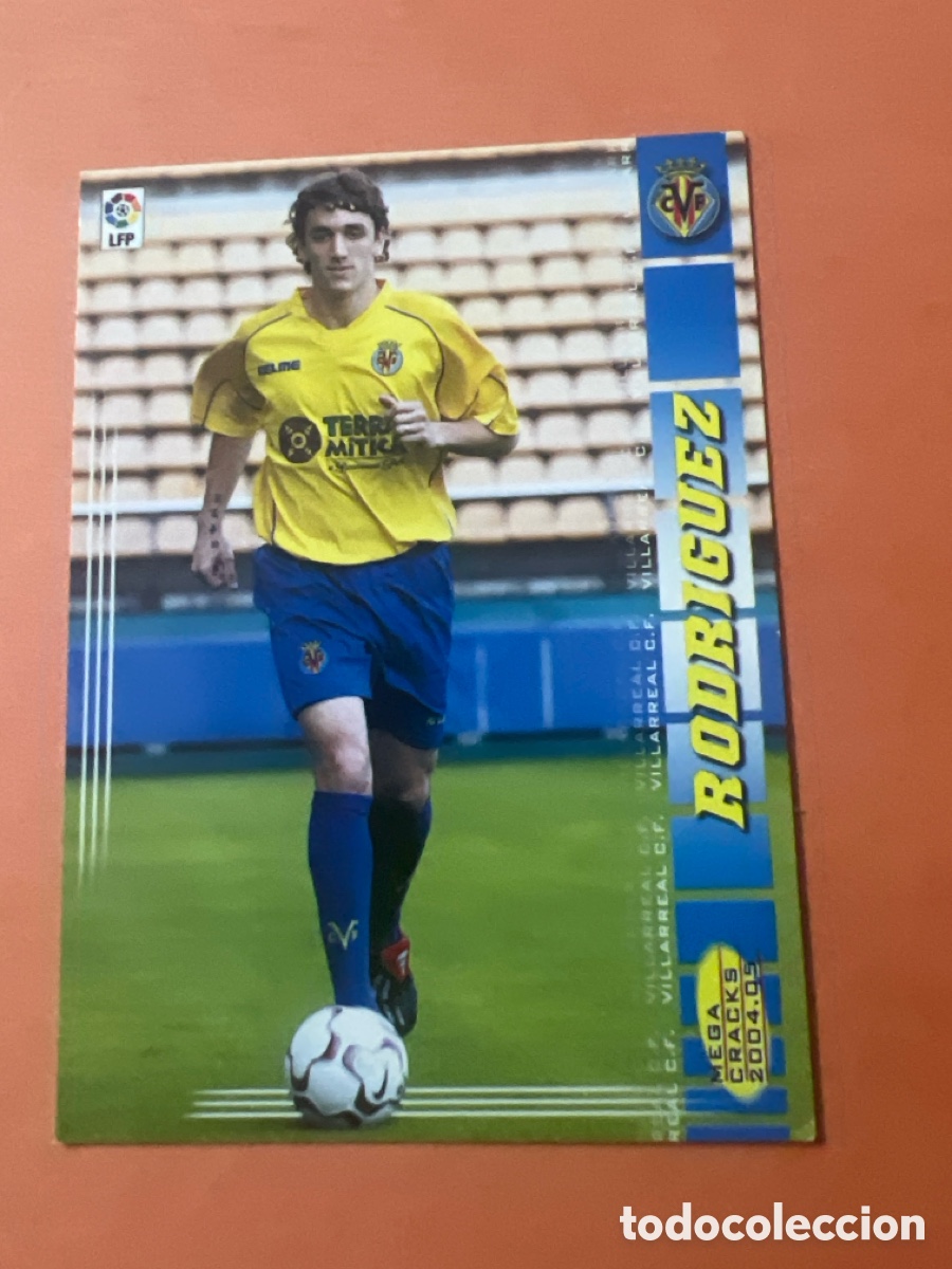 Cromos de f&uacute;tbol: C2979. RODRIGUEZ VILLARREAL 330 MEGACRACKS 2004 2005 PANINI 04 05
