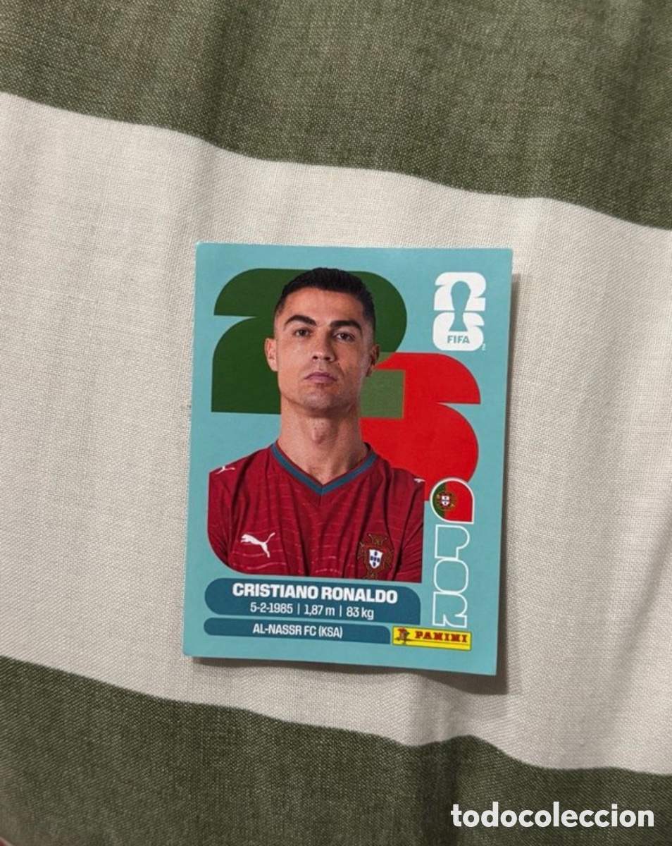 Cromos de f&uacute;tbol: 15 CRISTIANO RONALDO PORTUGAL MUNDIAL FIFA 2026