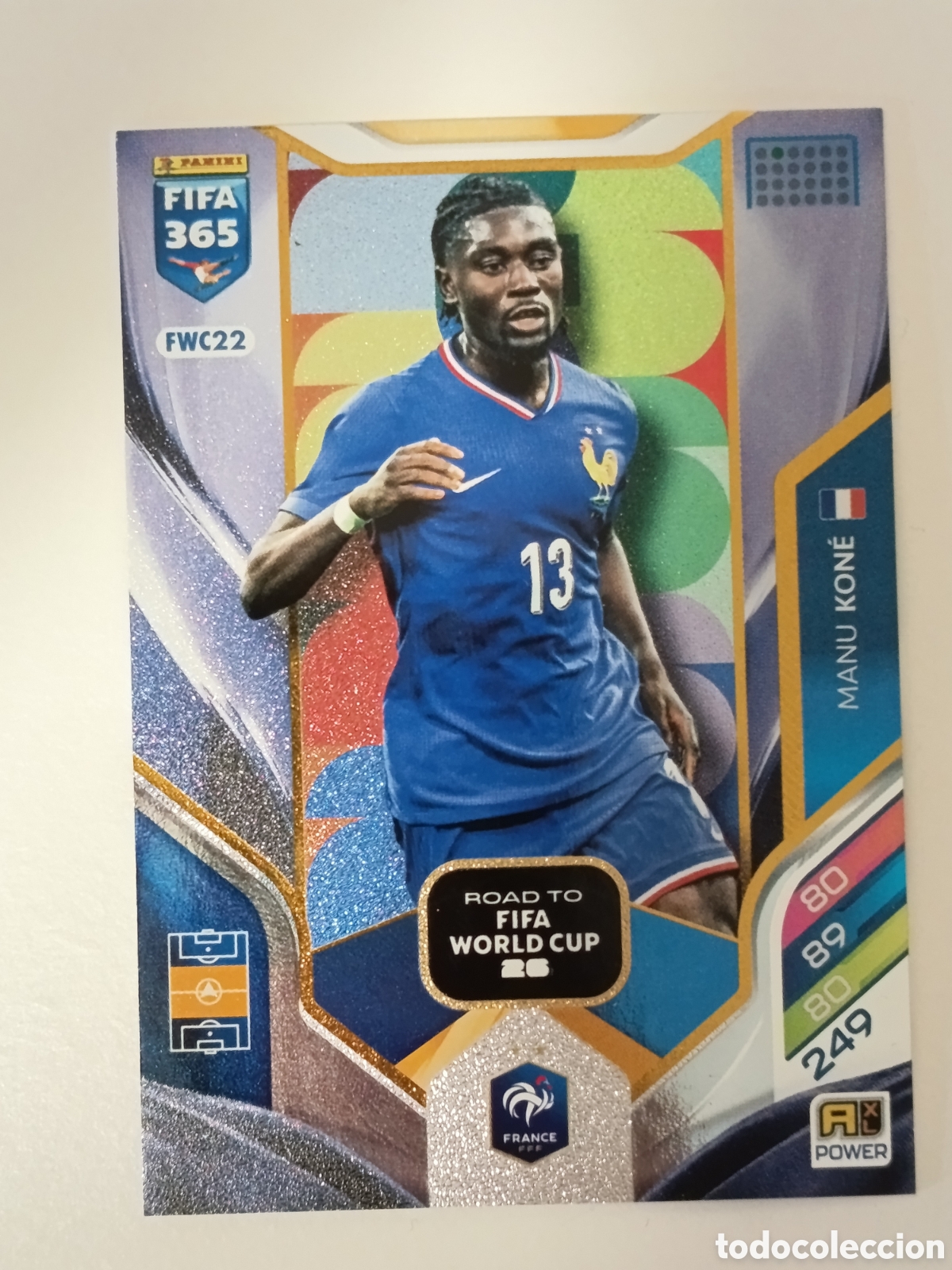 Cromos de f&uacute;tbol: FWC22 Manu Kone adrenalyn FIFA 365 2025-2026