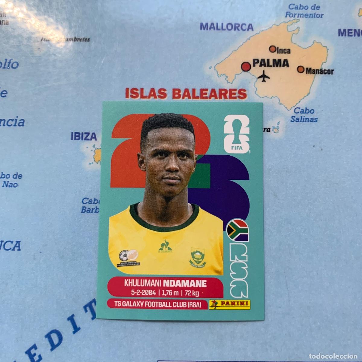 Cromos de f&uacute;tbol: Sud&aacute;frica numero 7 cromo panini Mundial Fifa World Cup 2026
