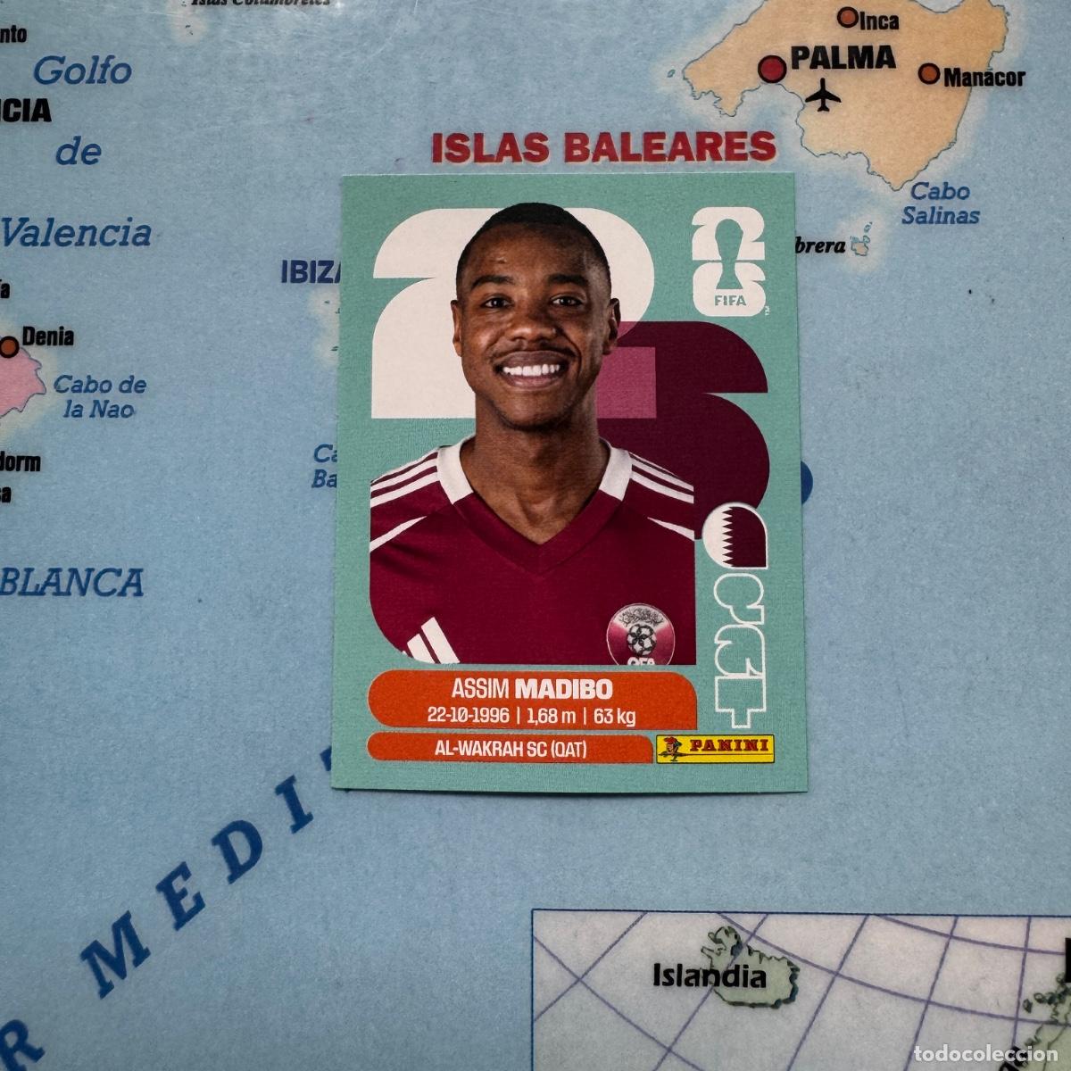 Cromos de f&uacute;tbol: Qatar numero 11 cromo panini Mundial Fifa World Cup 2026