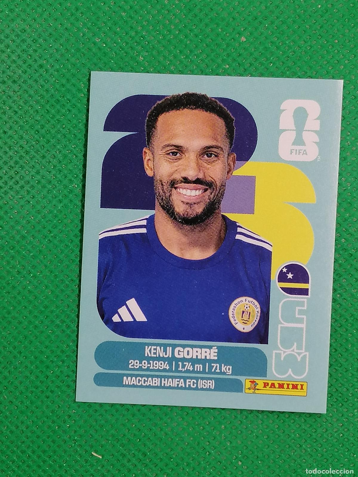 Cromos de f&uacute;tbol: CUW 15 CUW15 KENJI GORRE CURACAO ⚽ PANINI FIFA MUNDIAL WORLD CUP 26 2026 STICKER ⚽
