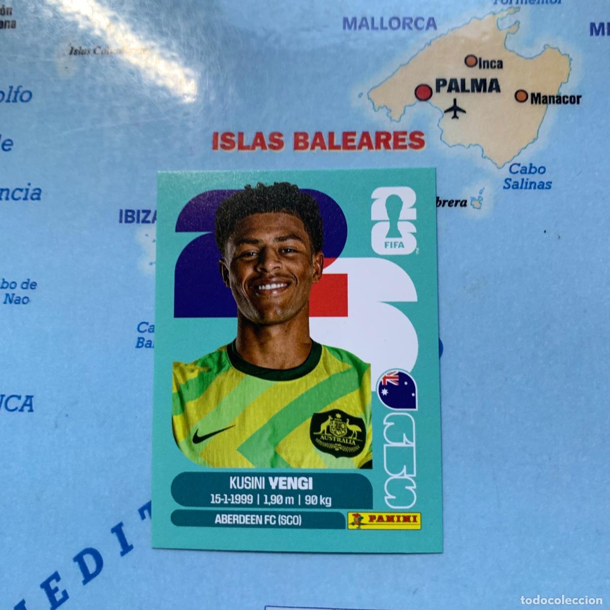 Cromos de f&uacute;tbol: Australia n&uacute;mero 18 cromo panini Mundial Fifa World Cup 2026