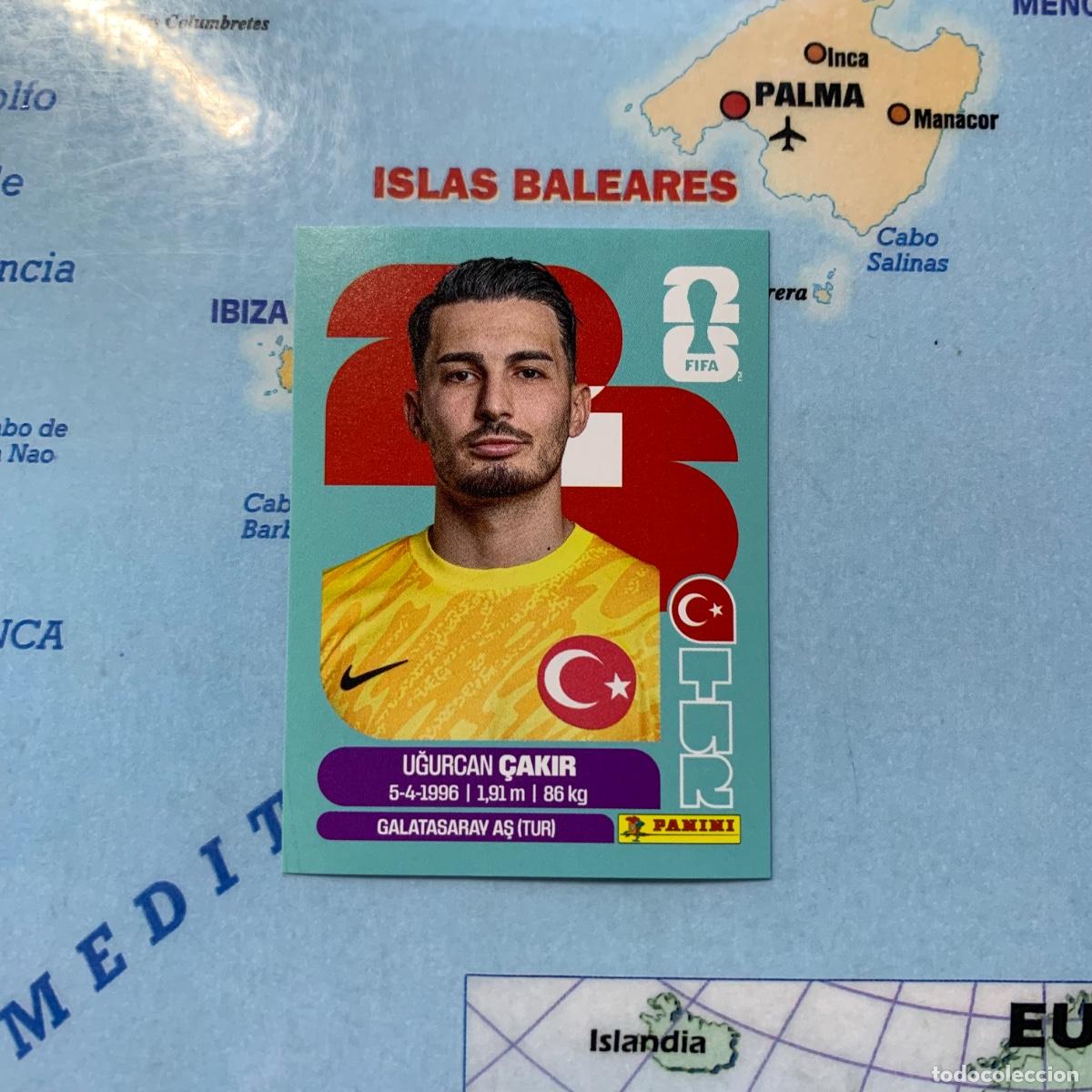 Cromos de f&uacute;tbol: Turqu&iacute;a n&uacute;mero 2 cromo panini Mundial Fifa World Cup 2026