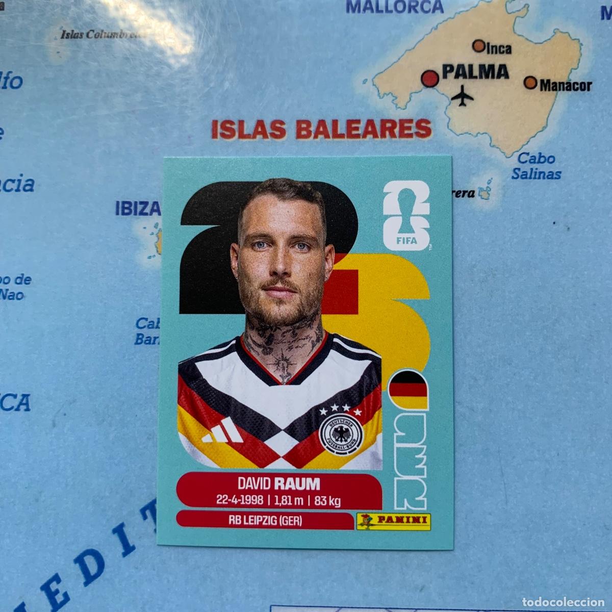 Cromos de f&uacute;tbol: Alemania n&uacute;mero 4 cromo panini Mundial Fifa World Cup 2026
