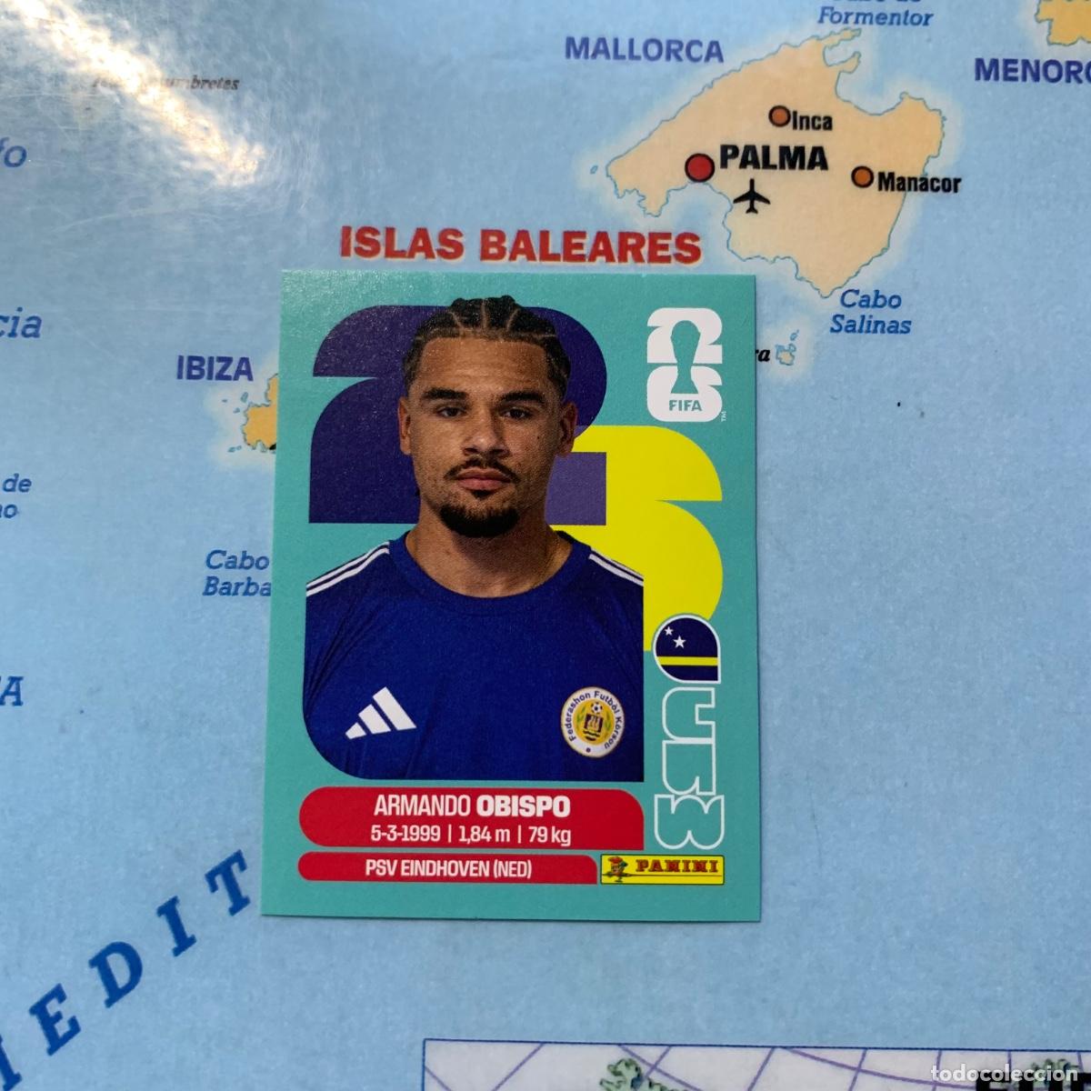 Cromos de f&uacute;tbol: Curazao n&uacute;mero 3 cromo panini Mundial Fifa World Cup 2026