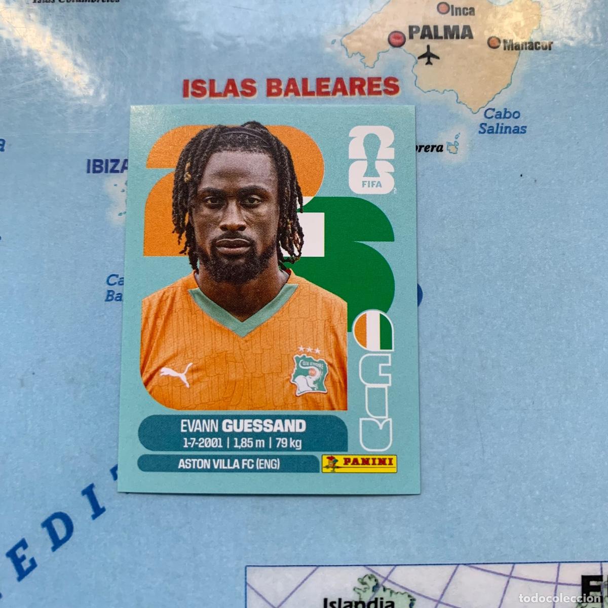Cromos de f&uacute;tbol: Costa de Marfil n&uacute;mero 19 cromo panini Mundial Fifa World Cup 2026