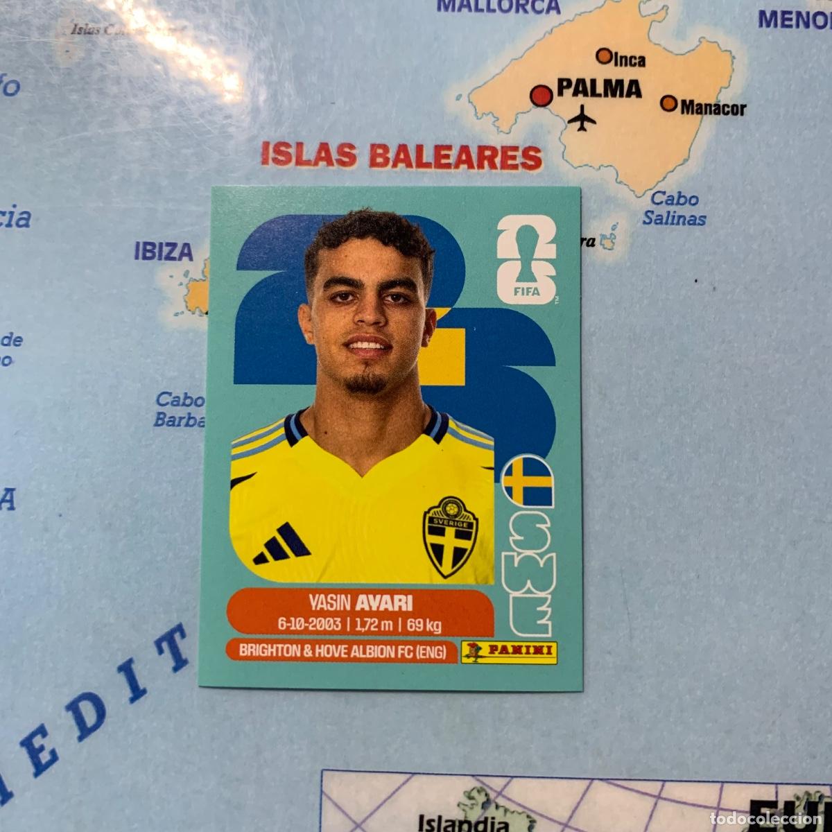 Figurine di Calcio: Suecia n&uacute;mero 11 cromo panini Mundial Fifa World Cup 2026