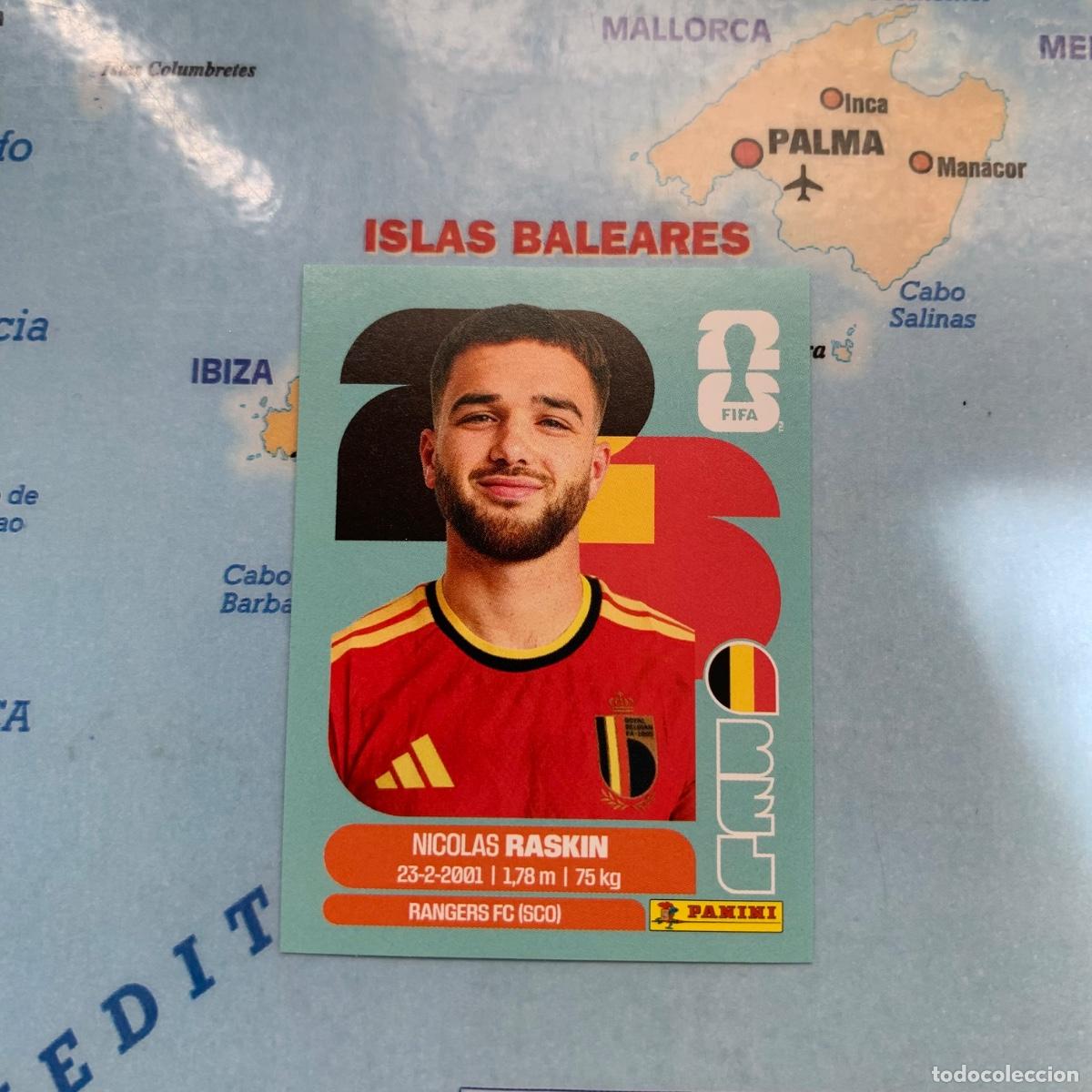 Cromos de f&uacute;tbol: B&eacute;lgica n&uacute;mero 11 cromo panini Mundial Fifa World Cup 2026