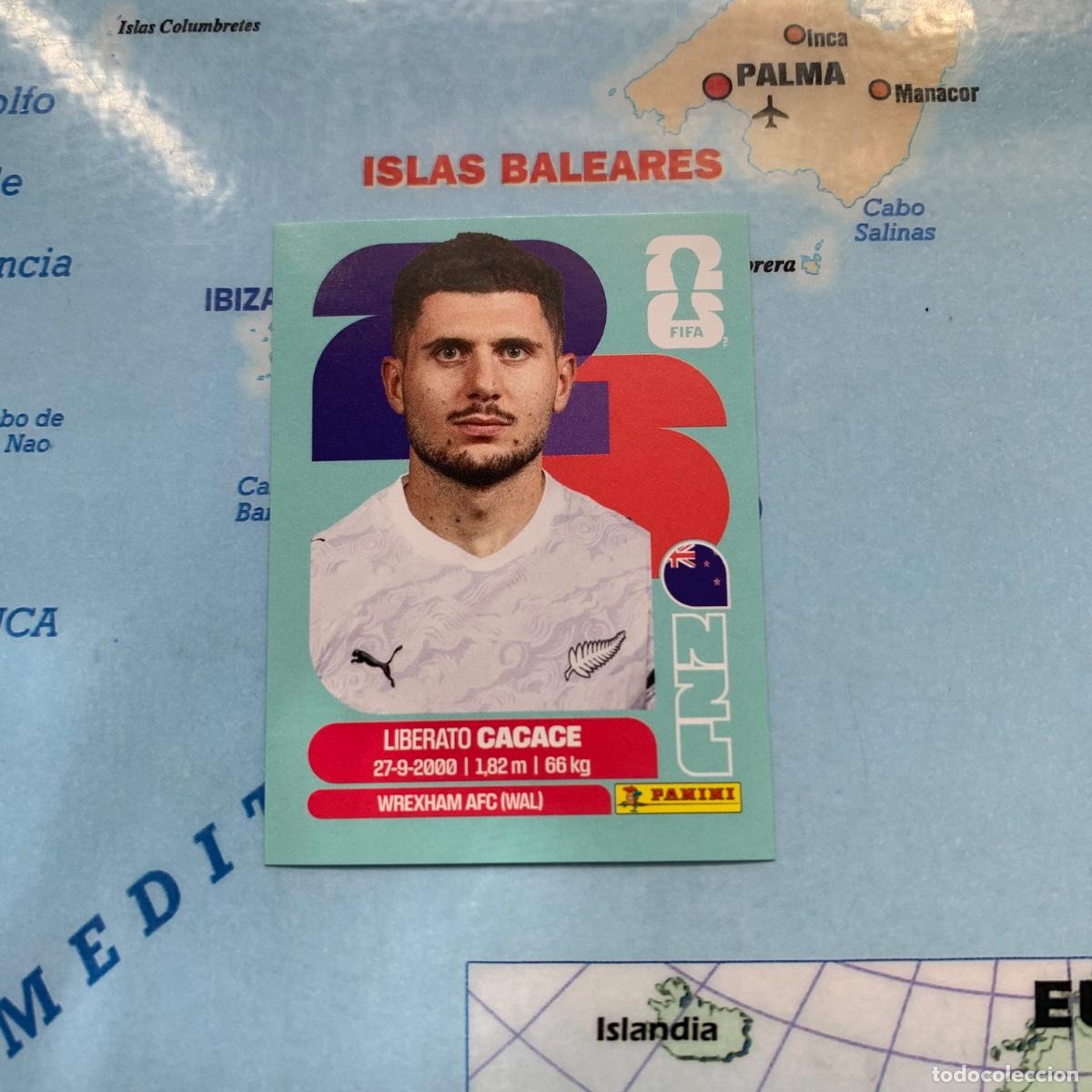 Cromos de f&uacute;tbol: Nueva Zelanda n&uacute;mero 5 cromo panini Mundial Fifa World Cup 2026