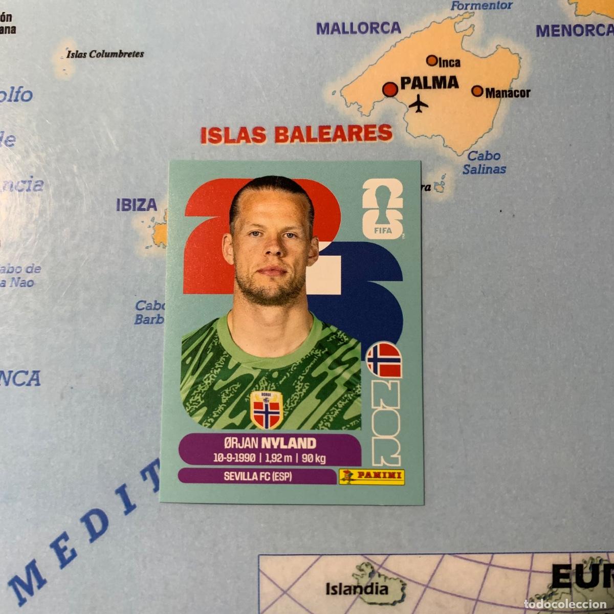 Cromos de f&uacute;tbol: Noruega n&uacute;mero 2 cromo panini Mundial Fifa World Cup 2026