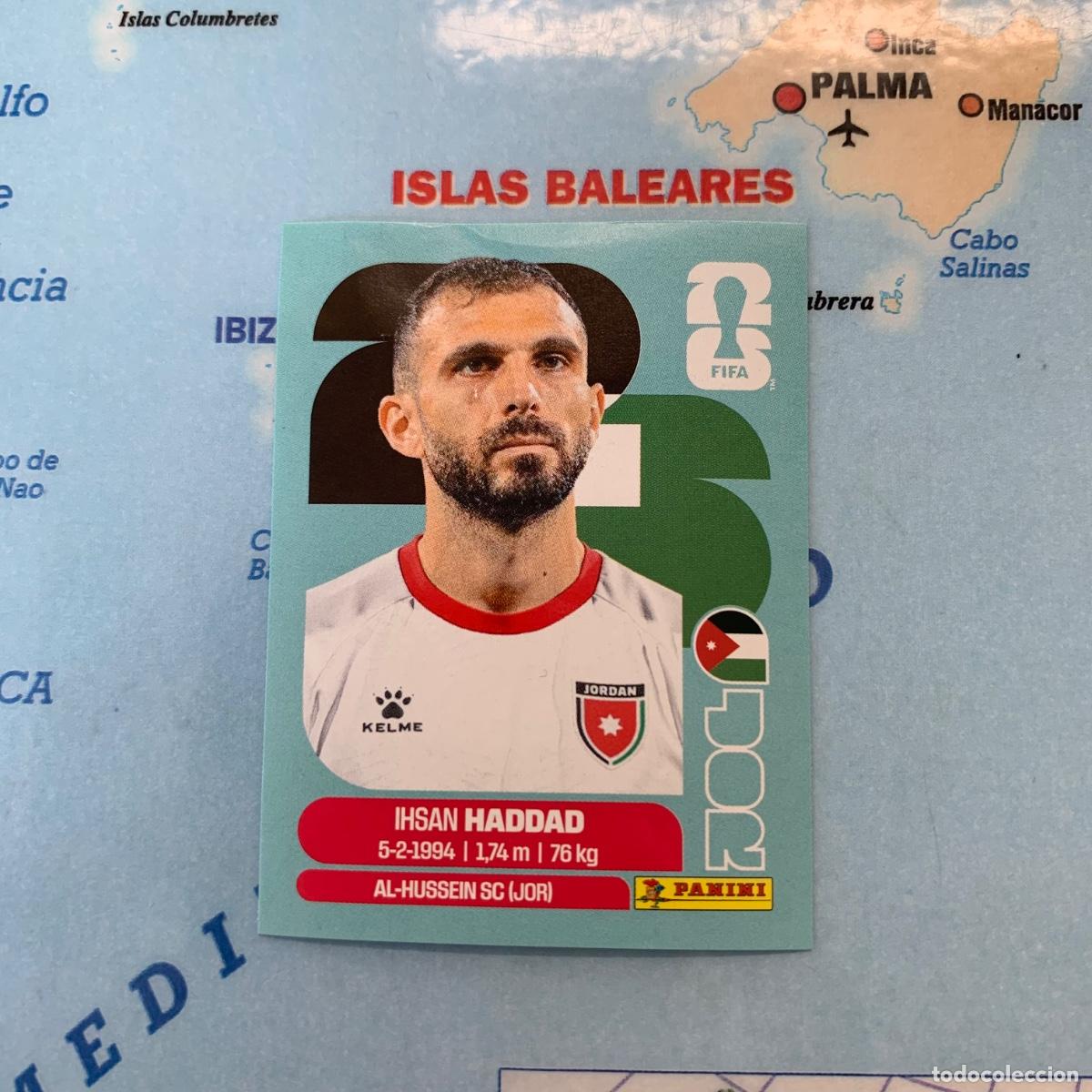 Figurine di Calcio: Jordania n&uacute;mero 3 cromo panini Mundial Fifa World Cup 2026