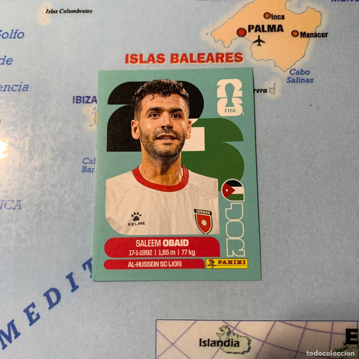 Figurine di Calcio: Jordania n&uacute;mero 7 cromo panini Mundial Fifa World Cup 2026