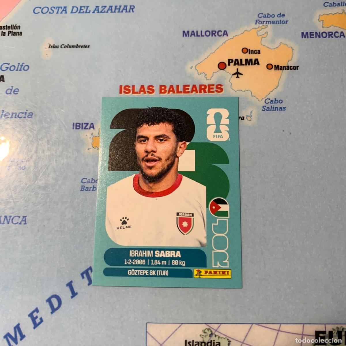 Figurine di Calcio: Jordania n&uacute;mero 20 cromo panini Mundial Fifa World Cup 2026