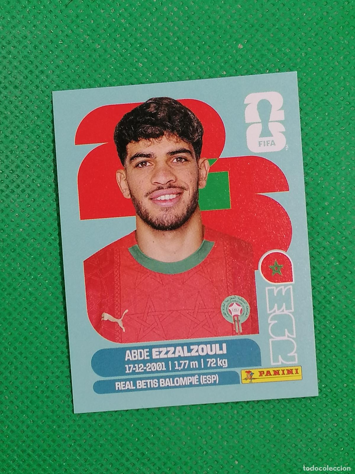 Figurine di Calcio: MAR 17 MAR17 ABDE EZZALZOULI MARRUECOS ⚽ PANINI FIFA MUNDIAL WORLD CUP 26 2026 STICKER ⚽