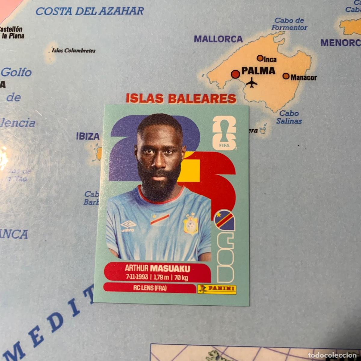 Cartes &agrave; collectionner de Football: Congo n&uacute;mero 5 cromo panini Mundial Fifa World Cup 2026