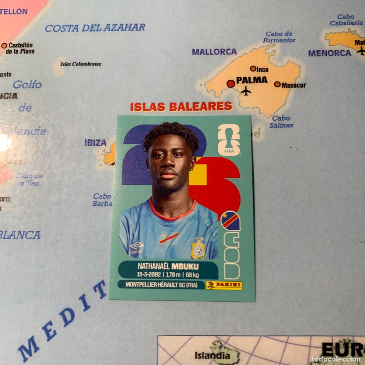 Cartes &agrave; collectionner de Football: Congo n&uacute;mero 20 cromo panini Mundial Fifa World Cup 2026
