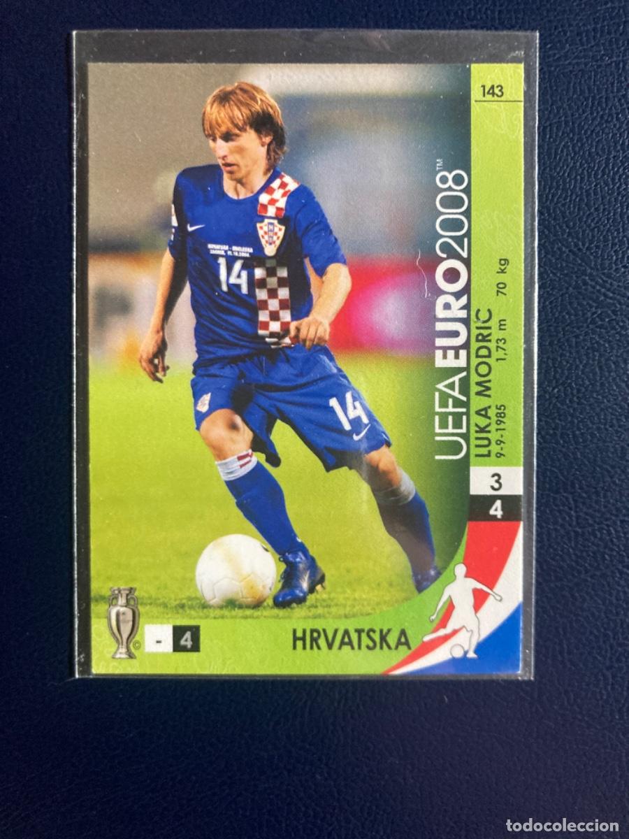 Cromos de Futebol: 143 LUKA MODRIC CROACIA ROOKIE EURO 2008 EUROCOPA 08 TRADING CARD GAME PANINI