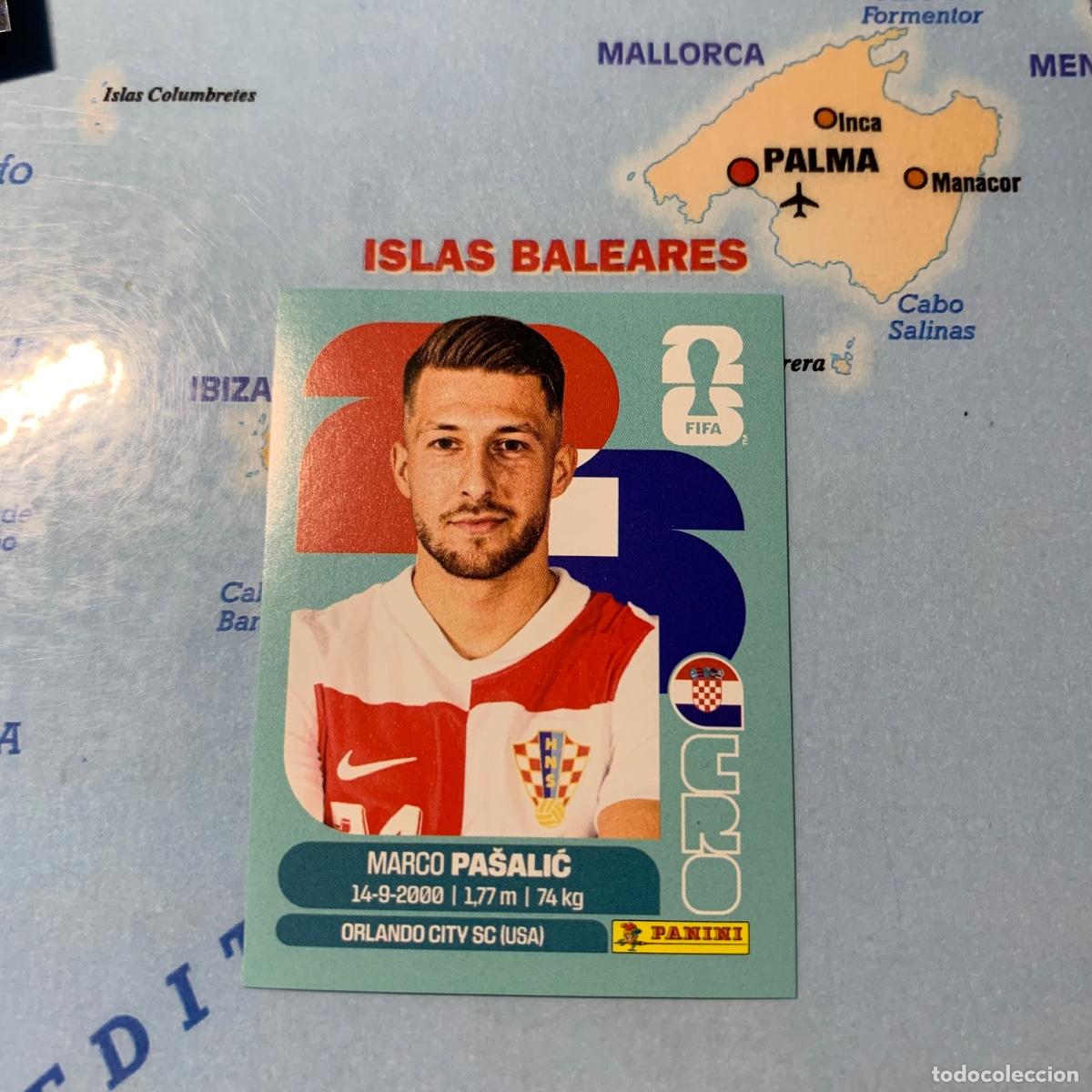 Cromos de Futebol: Croacia n&uacute;mero 17 cromo panini Mundial Fifa World Cup 2026