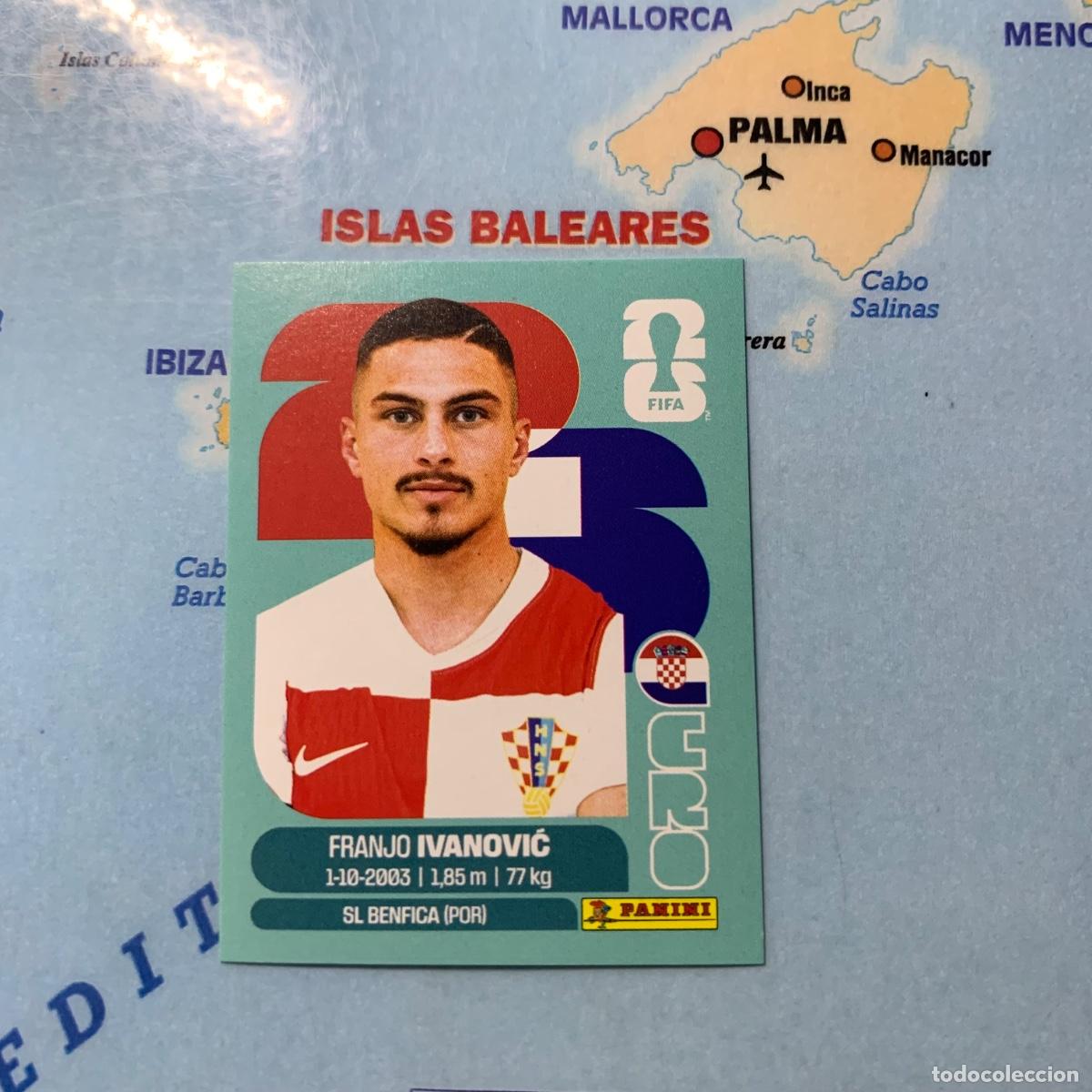 Cromos de Futebol: Croacia n&uacute;mero 20 cromo panini Mundial Fifa World Cup 2026