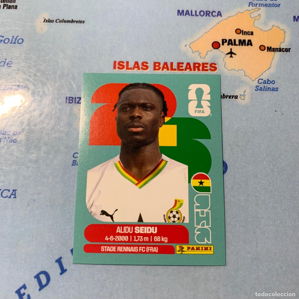 Cromos de f&uacute;tbol: Ghana n&uacute;mero 5 cromo panini Mundial Fifa World Cup 2026