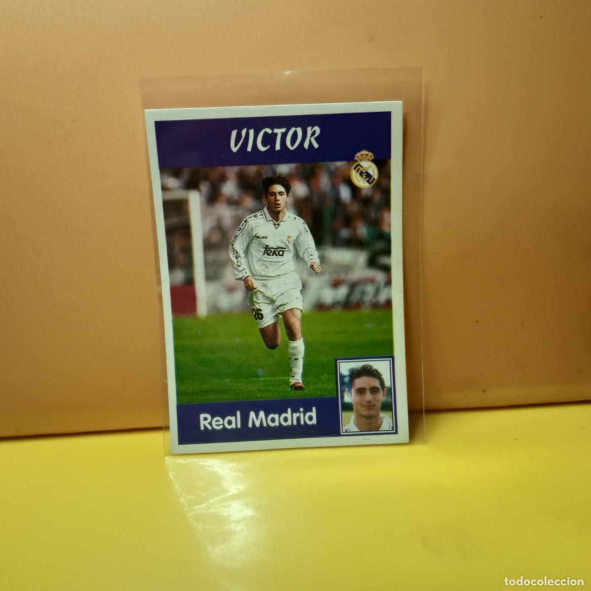 Cromos de f&uacute;tbol: PANINI SPORTS; MEGACRACKS 1997 1998 97 98 REAL MADRID VICTOR 11