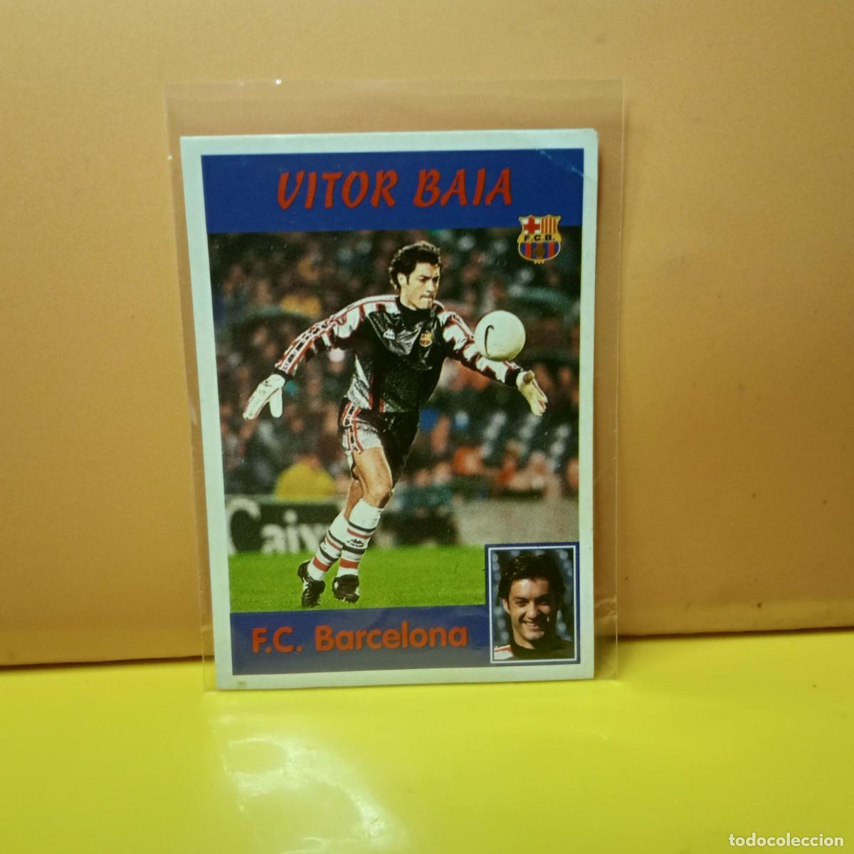Cromos de f&uacute;tbol: PANINI SPORTS; MEGACRACKS 1997 1998 97 98 F.C BARCELONA VICTOR BAIA 17