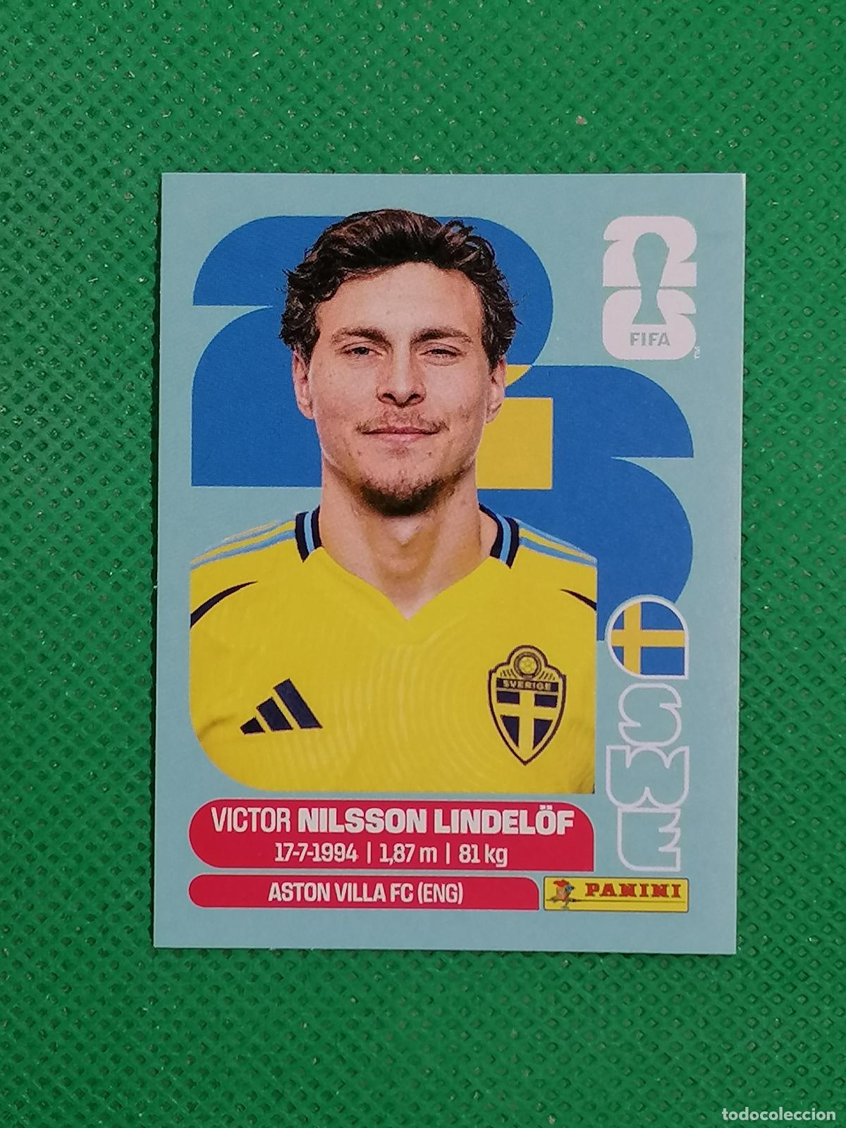 Cromos de f&uacute;tbol: SWE 6 SWE6 VICTOR NILSSON LINDELOF SUECIA ⚽ PANINI FIFA MUNDIAL WORLD CUP 26 2026 STICKER ⚽