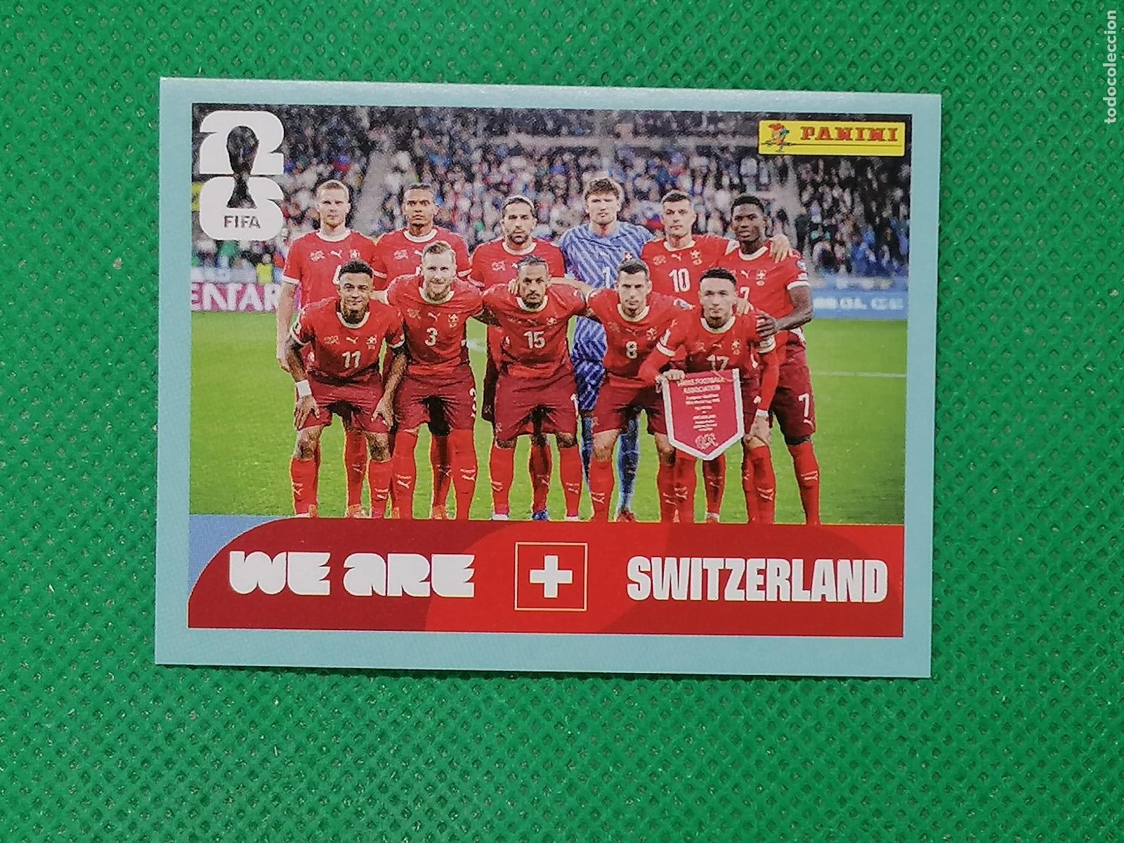 Cromos de f&uacute;tbol: SUI 13 SUI13 PLANTILLA SUIZA ⚽ PANINI FIFA MUNDIAL WORLD CUP 26 2026 STICKER ⚽