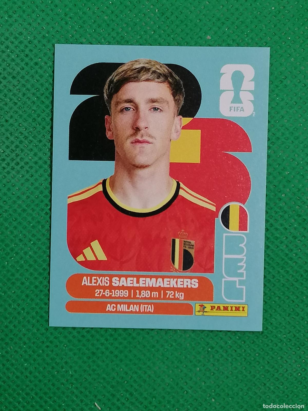 Cromos de f&uacute;tbol: BEL 12 BEL12 ALEXIS SAELEMAEKERS BELGICA ⚽ PANINI FIFA MUNDIAL WORLD CUP 26 2026 STICKER ⚽
