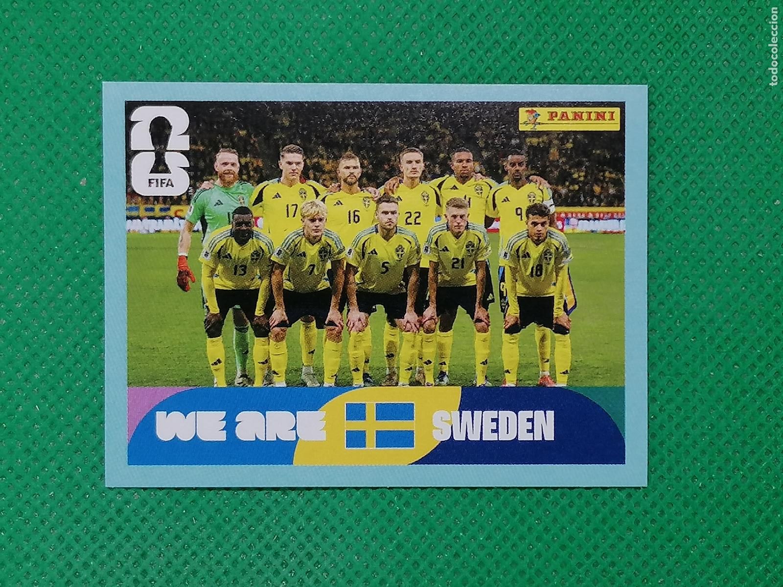 Cromos de f&uacute;tbol: SWE 13 SWE13 PLANTILLA SUECIA ⚽ PANINI FIFA MUNDIAL WORLD CUP 26 2026 STICKER ⚽