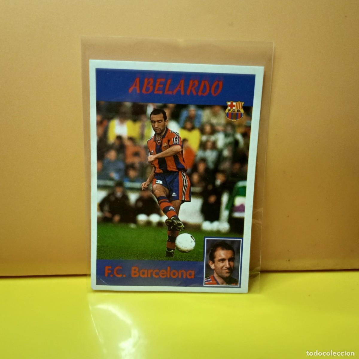 Cromos de f&uacute;tbol: PANINI SPORTS; MEGACRACKS 1997 1998 97 98 F.C BARCELONA ABELARDO 19