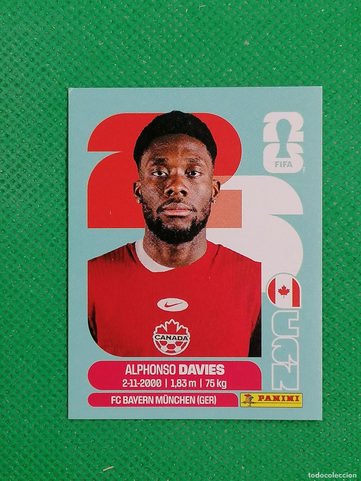 Cromos de f&uacute;tbol: CAN 3 CAN3 ALPHONSO DAVIES CANADA ⚽ PANINI FIFA MUNDIAL WORLD CUP 26 2026 STICKER ⚽