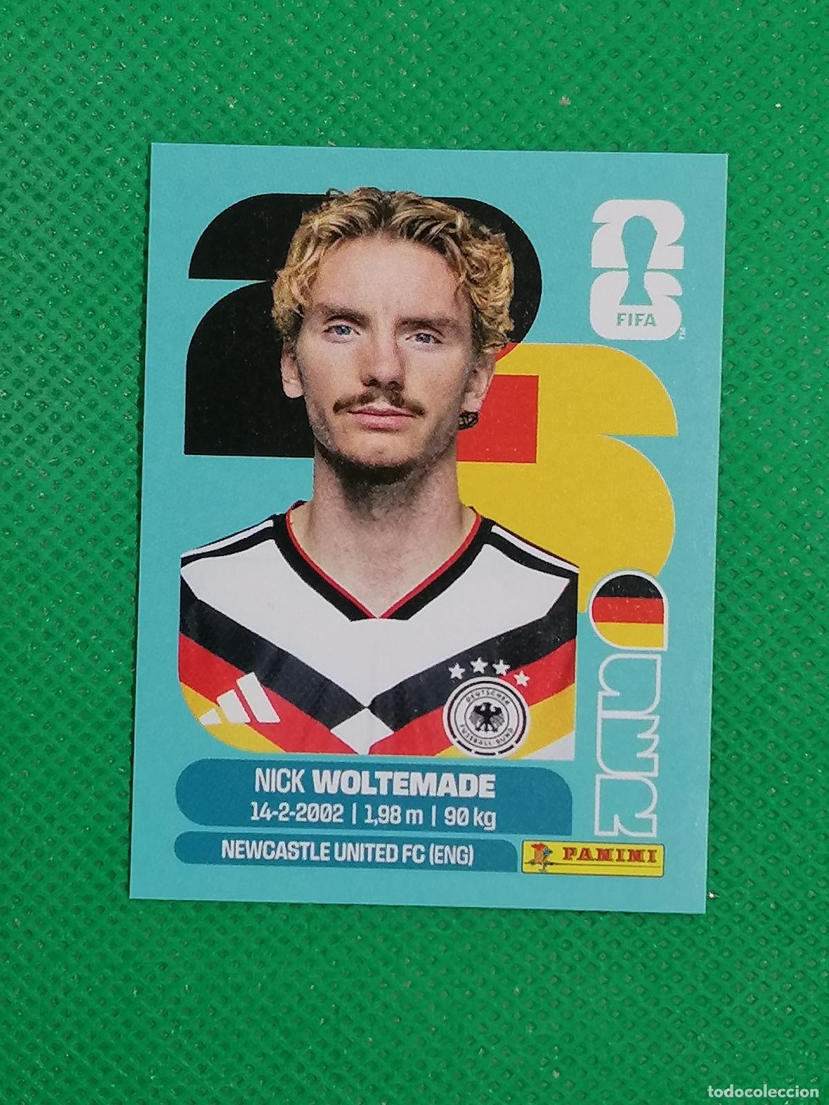 Cromos de f&uacute;tbol: GER 20 GER20 NICK WOLTEMANDE ALEMANIA ⚽ PANINI FIFA MUNDIAL WORLD CUP 26 2026 STICKER ⚽