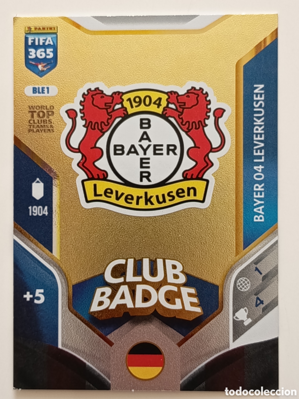 Cromos de f&uacute;tbol: BLE1 Club Badge Bayer 04 Leverkusen adrenalyn FIFA 365 2025-2026