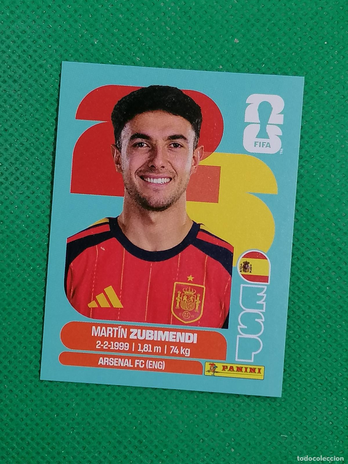 Cromos de f&uacute;tbol: ESP 9 ESP9 MARTIN ZUBIMENDI ESPA&Ntilde;A ⚽ PANINI FIFA MUNDIAL WORLD CUP 26 2026 STICKER ⚽