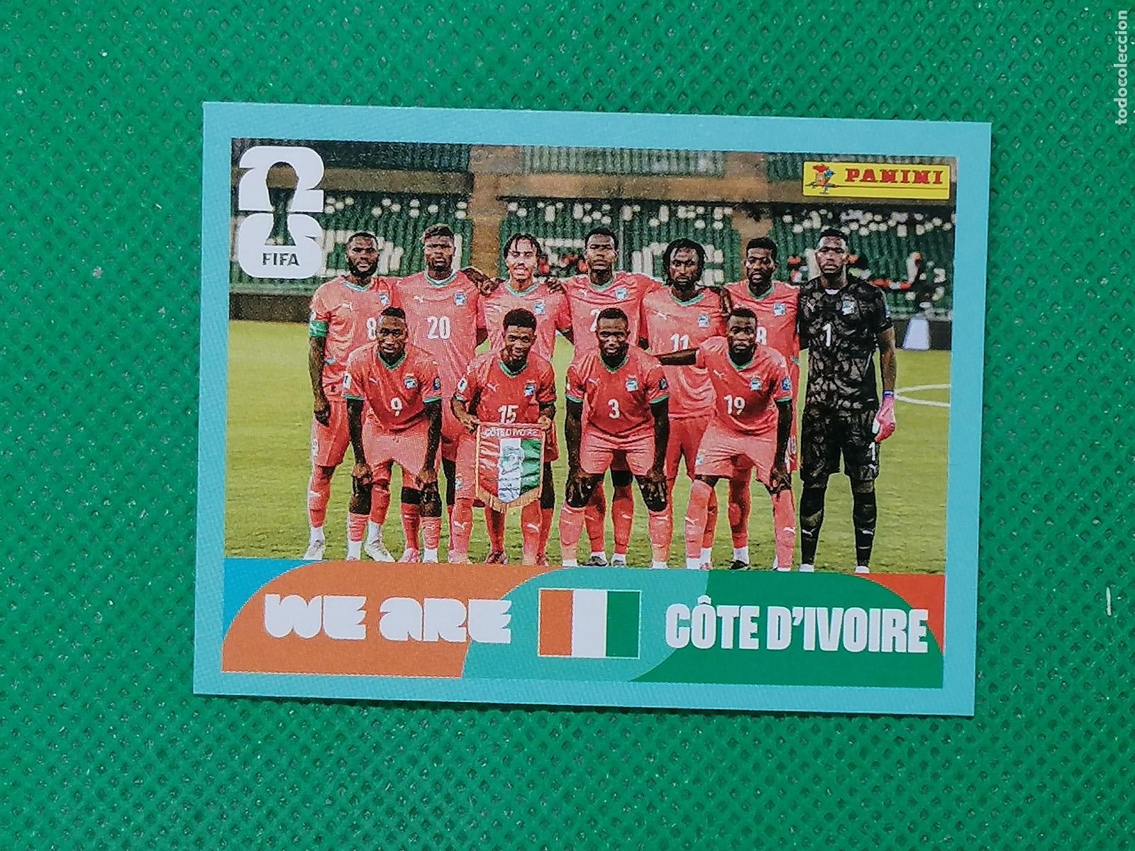 Cromos de f&uacute;tbol: CIV 13 CIV13 PLANTILLA COSTA DE MARFIL ⚽ PANINI FIFA MUNDIAL WORLD CUP 26 2026 STICKER ⚽