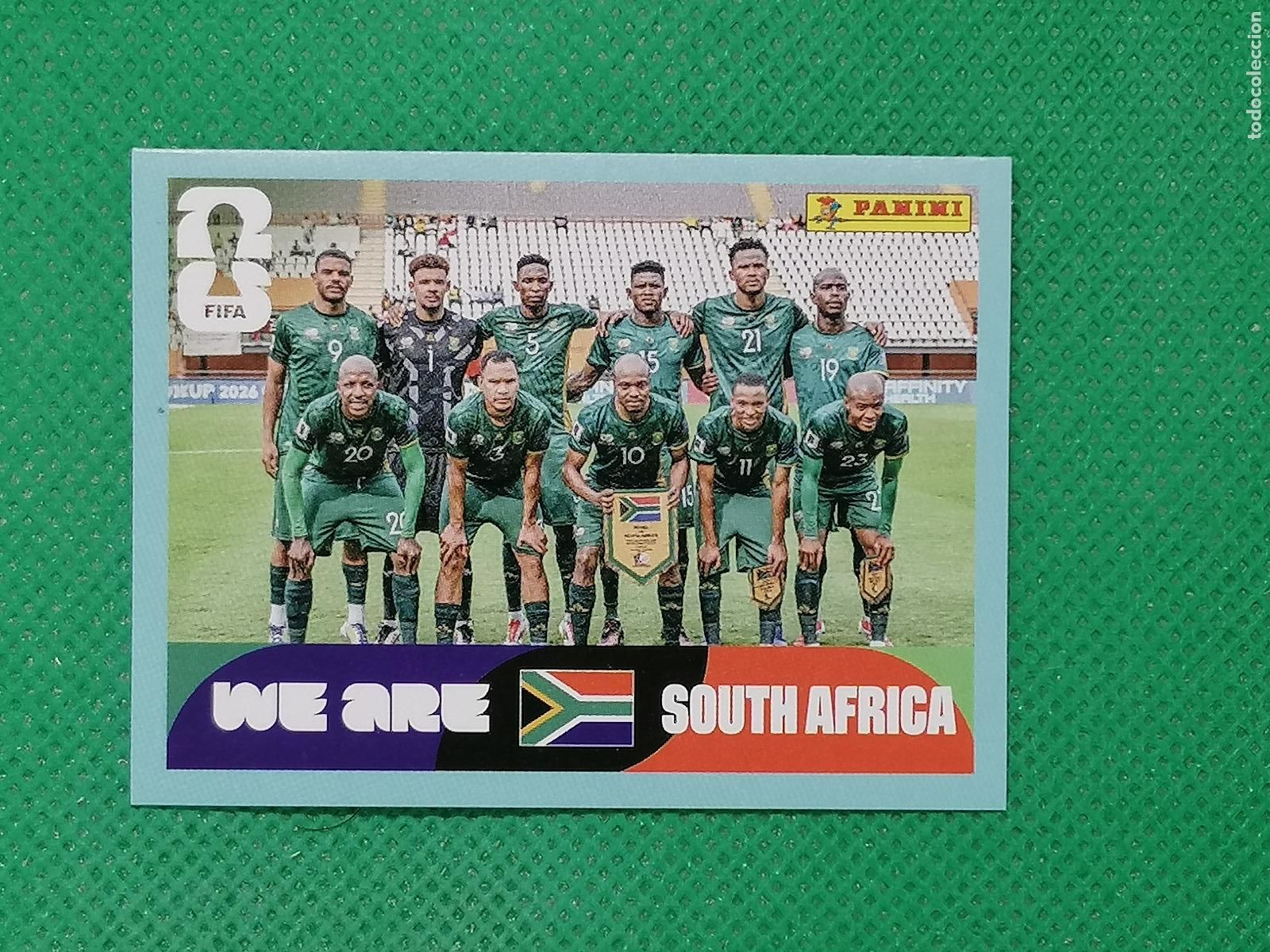 Cromos de f&uacute;tbol: RSA 13 RSA13 PLANTILLA SUDAFRICA ⚽ PANINI FIFA MUNDIAL WORLD CUP 26 2026 STICKER ⚽