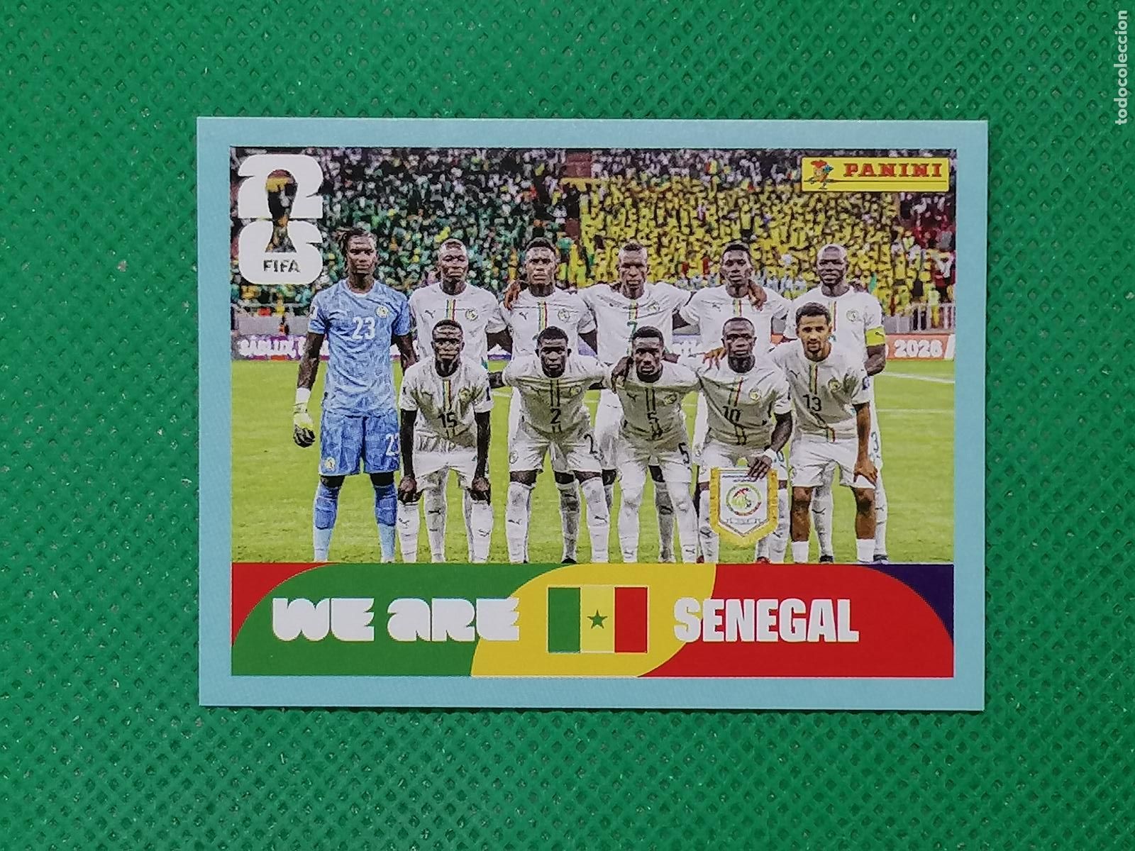 Cromos de f&uacute;tbol: SEN 13 SEN13 PLANTILLA SENEGAL ⚽ PANINI FIFA MUNDIAL WORLD CUP 26 2026 STICKER ⚽
