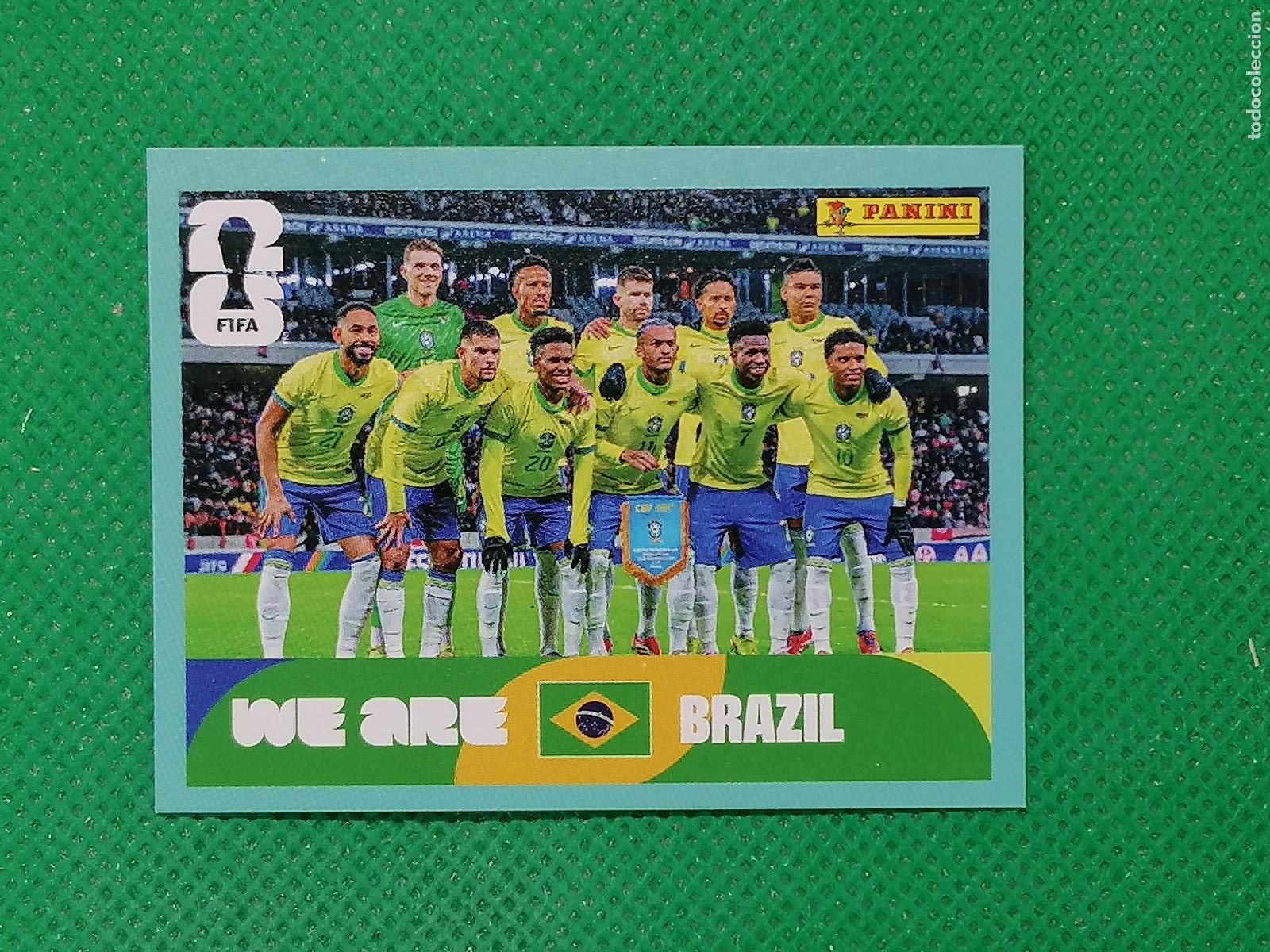 Cromos de f&uacute;tbol: BRA 13 BRA13 PLANTILLA BRASIL ⚽ PANINI FIFA MUNDIAL WORLD CUP 26 2026 STICKER ⚽