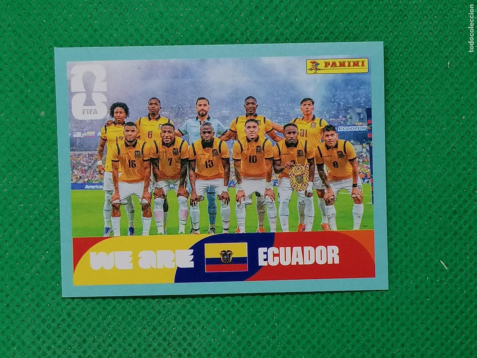 Cromos de f&uacute;tbol: ECU 13 ECU13 PLANTILLA ECUADOR ⚽ PANINI FIFA MUNDIAL WORLD CUP 26 2026 STICKER ⚽
