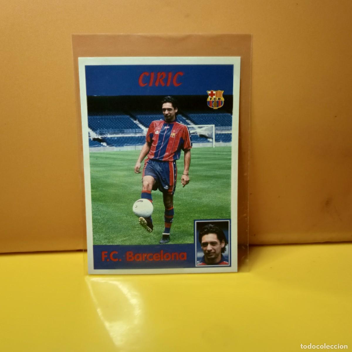 Cromos de f&uacute;tbol: PANINI SPORTS; MEGACRACKS 1997 1998 97 98 F.C BARCELONA CIRIC 29A 29 A
