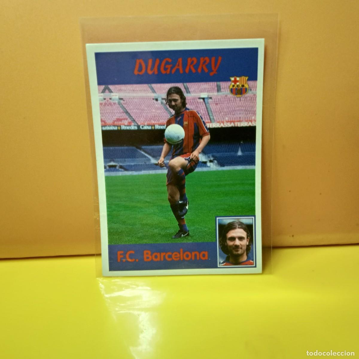 Cromos de f&uacute;tbol: PANINI SPORTS; MEGACRACKS 1997 1998 97 98 F.C BARCELONA DUGARRY 31A 31 A