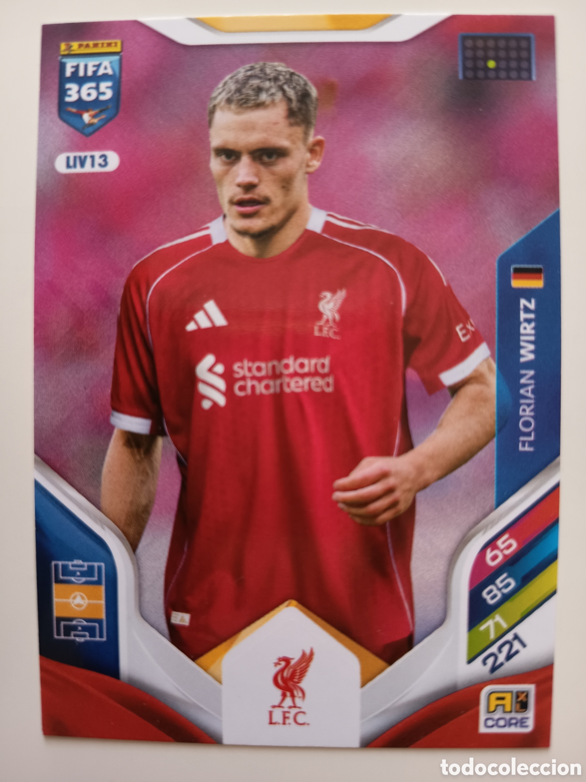 Figurine di Calcio: LIV13 Florian Wirtz adrenalyn FIFA 365 2025-2026