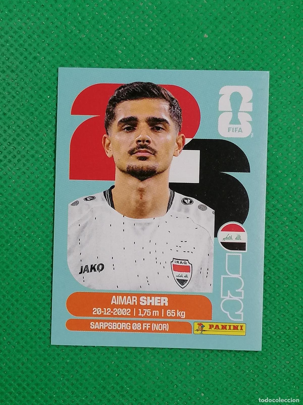 Cromos de f&uacute;tbol: IRQ 15 IRQ15 AIMAR SHER IRAQ ⚽ PANINI FIFA MUNDIAL WORLD CUP 26 2026 STICKER ⚽