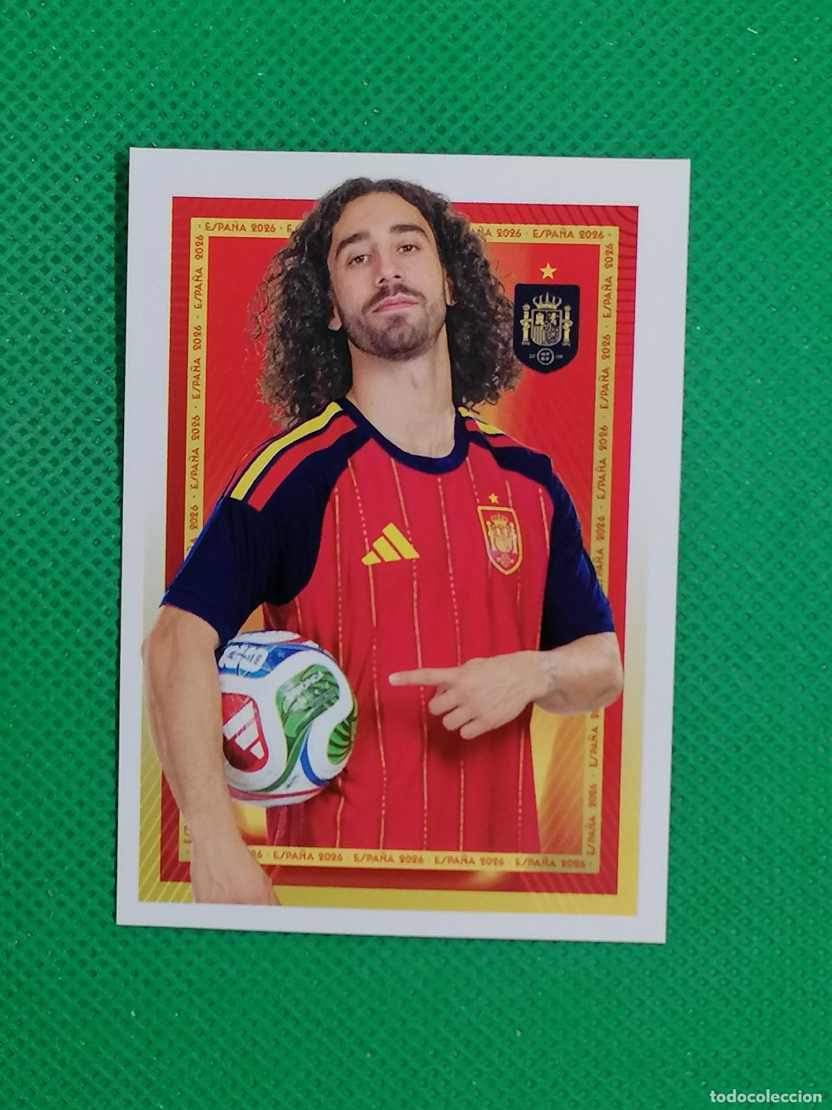 Cromos de f&uacute;tbol: 27 CUCURELLA ⚽ PANINI SELECCION ESPA&Ntilde;OLA ESPA&Ntilde;A SPAIN CARREFOUR 26 2026 ⚽