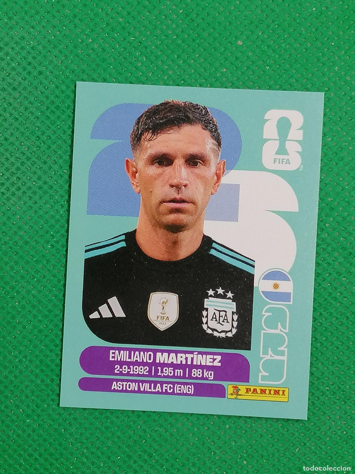 Cromos de f&uacute;tbol: ARG 2 ARG2 EMILIANO MARTINEZ DIBU ARGENTINA ⚽ PANINI FIFA MUNDIAL WORLD CUP 26 2026 STICKER ⚽