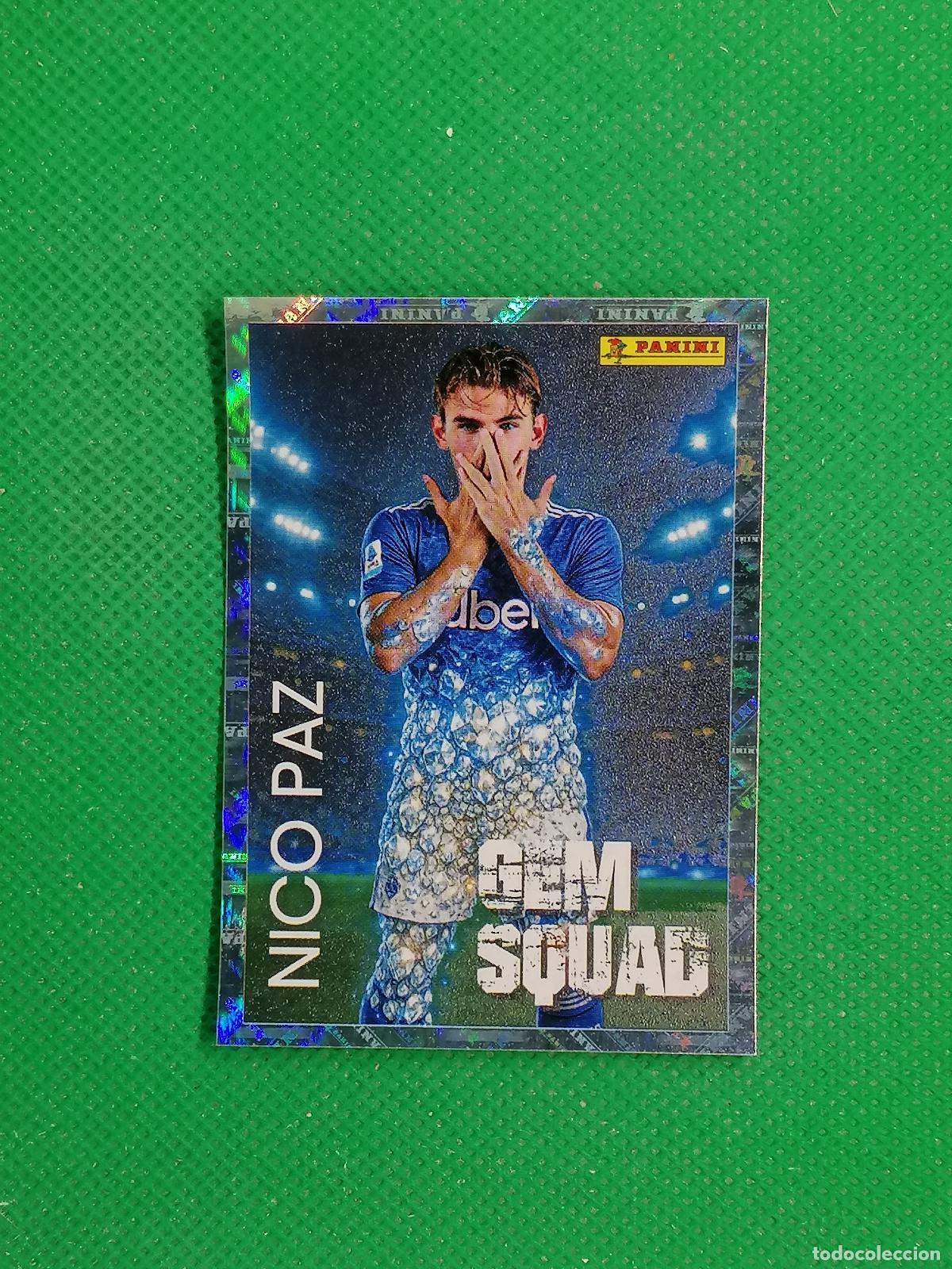 Cromos de f&uacute;tbol: 486 NICO PAZ GEM SQUAD COMO ⚽ PANINI CALCIATORI STICKERS 25 26 2025 2026 ⚽